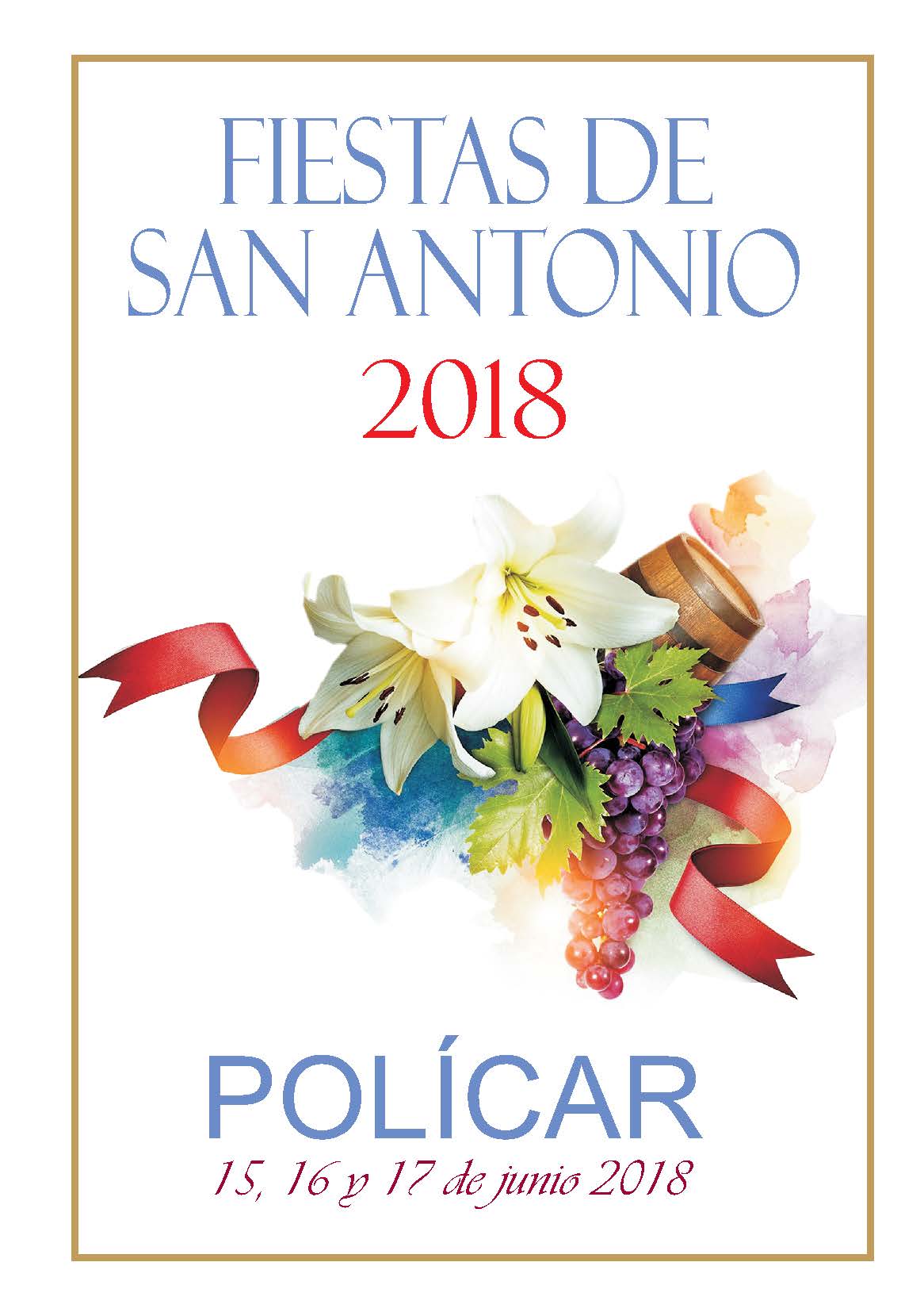 Fiesta patronales de San Antonio de Padua 2018 Polícar